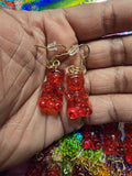 Cherry Gummy Bear Earrings