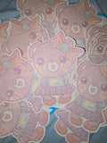 Fairy K. Bear Glitter Sticker