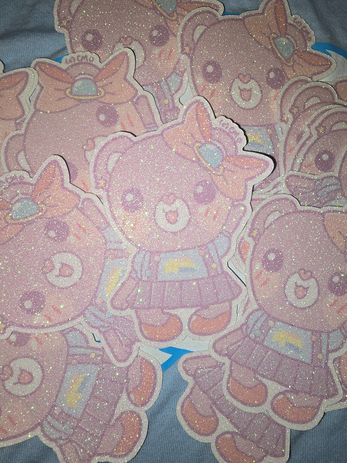 Fairy K. Bear Glitter Sticker