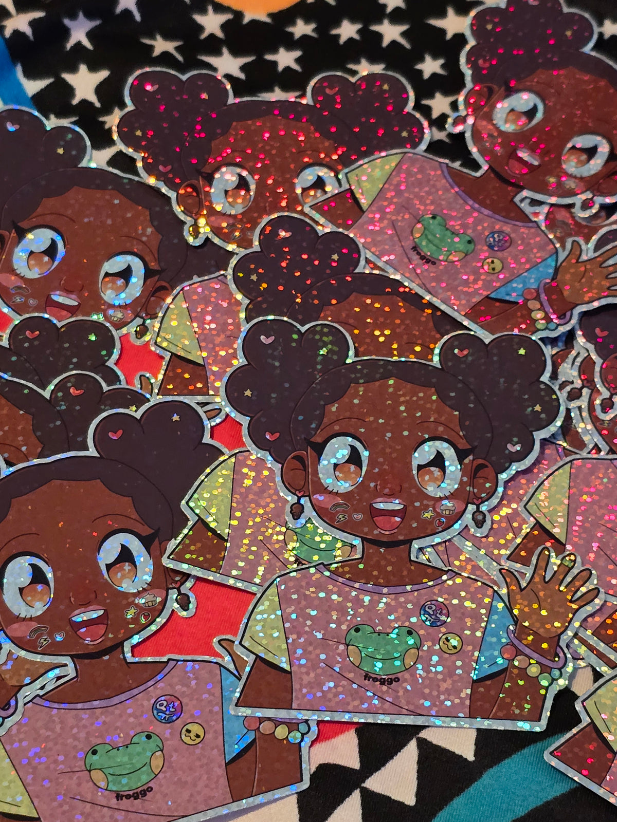 Kodomo Kawaii Holographic Sticker